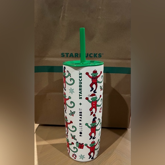Starbucks X Roller Rabbit Monkey Mas
Stainless Steel Cold Cup - Picture 2 of 4